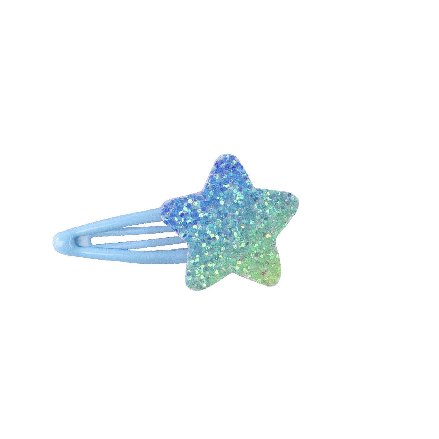 Estrellas al por mayor lentejuelas carpas de color caramelo clips para el cabello